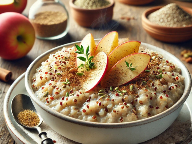 Quinoa-Apfel-Brei