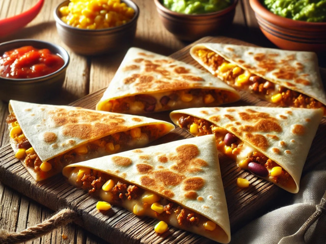 Quesadillas im Mexican Style