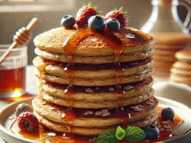 Haferflocken Pancakes