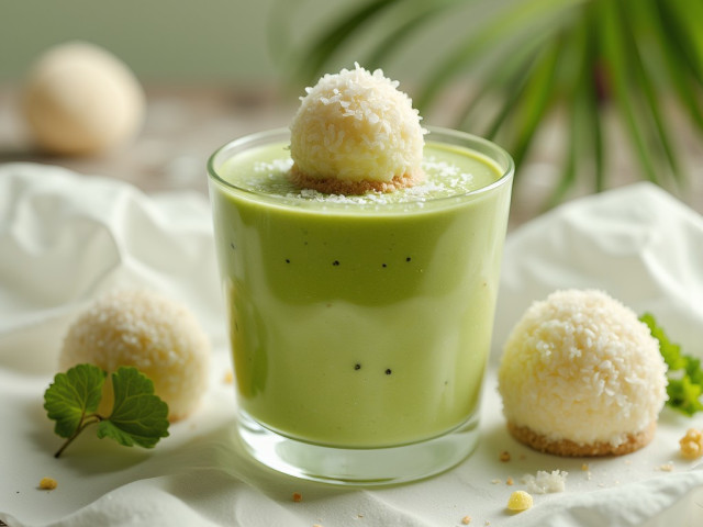 Matcha Panna Cotta