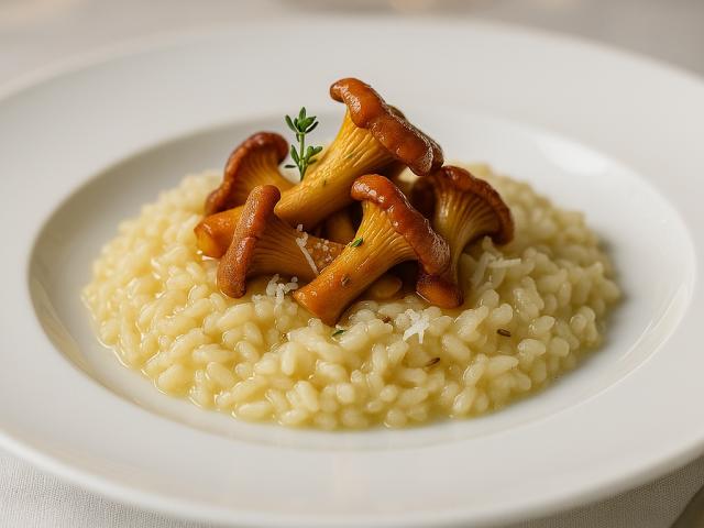 Pfifferling-Risotto