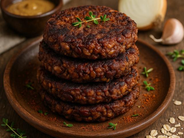 Vegane Burger Patties