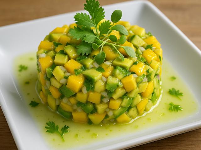 Avocado-Mango-Tatar