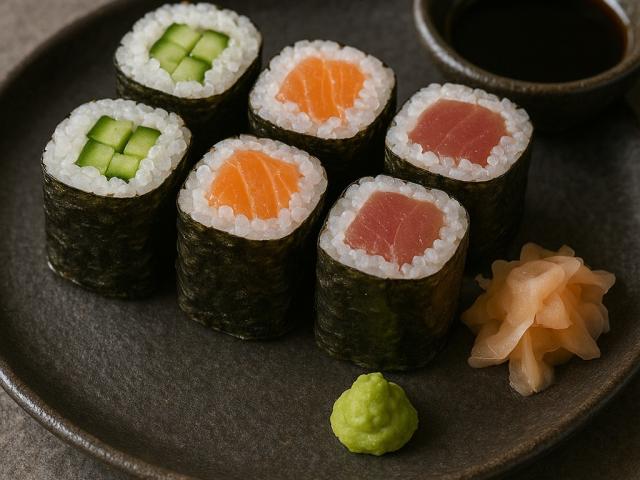 Hosomaki Sushi Rollen