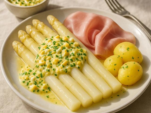 Spargel mit Bozner Sauce