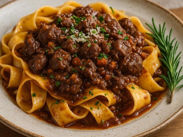 Wildschweinragout