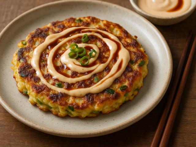 Kohl-Pancakes (Okonomiyaki)