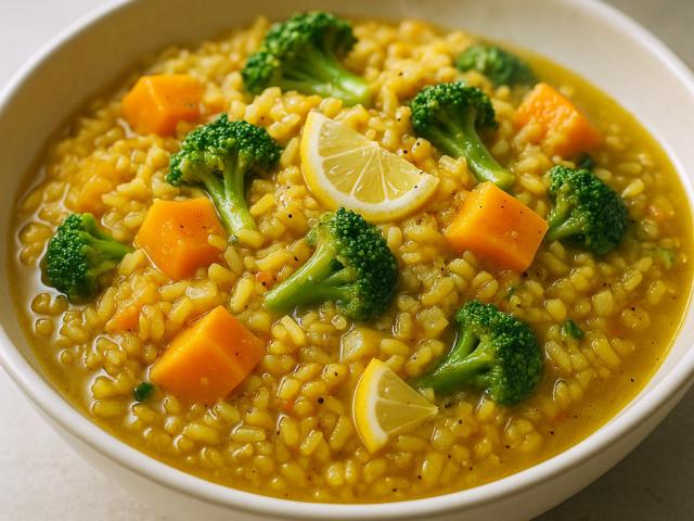One-Pot-Kürbis-Curry-Reis