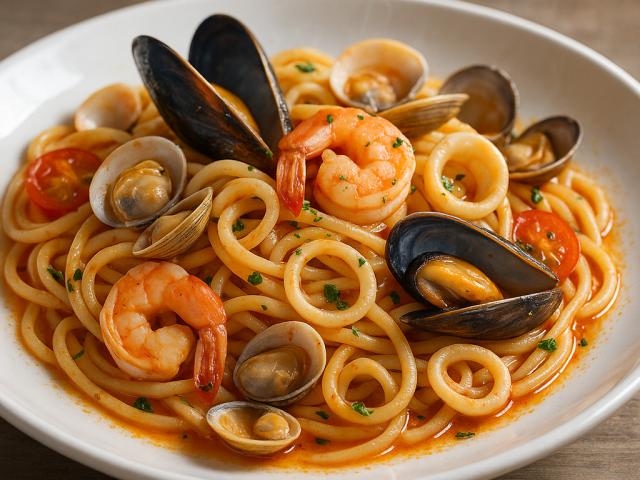 Spaghetti allo scoglio